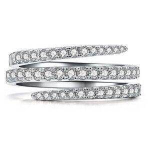 💞Fever Macro Pave Beautiful Thin Stackable Rings for Women, MARR9197